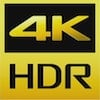 4k hdr logo логотип