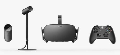 VR шлем oculus rift и геймпад xbox