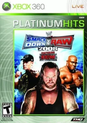 WWE SmackDown vs Raw 2008 Classics на xbox