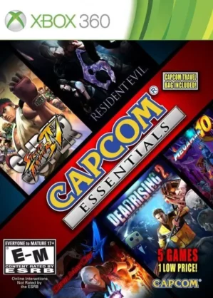 Capcom Essentials Devil McRay 4, Dead Rising 2, Resident Evil 6, Super Street Fighter 4 на xbox