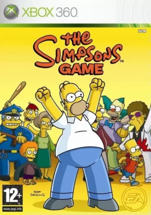 The Simpsons Game Симпсоны Classics на xbox