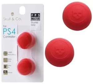 Накладки на стики для геймпада Skullandco FPS Master Thumb Grip, 19.5*13.7mm Красные