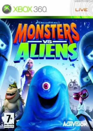 Monsters vs. Aliens Монстры против пришельцев на xbox